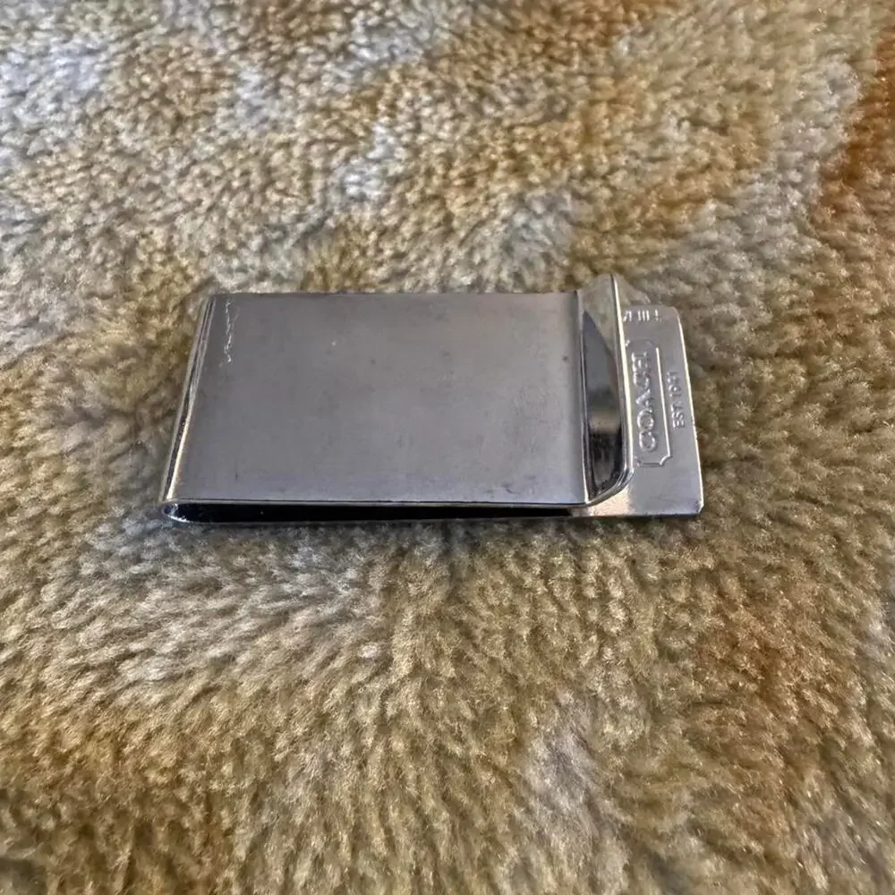 Coach money clip